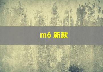 m6 新款